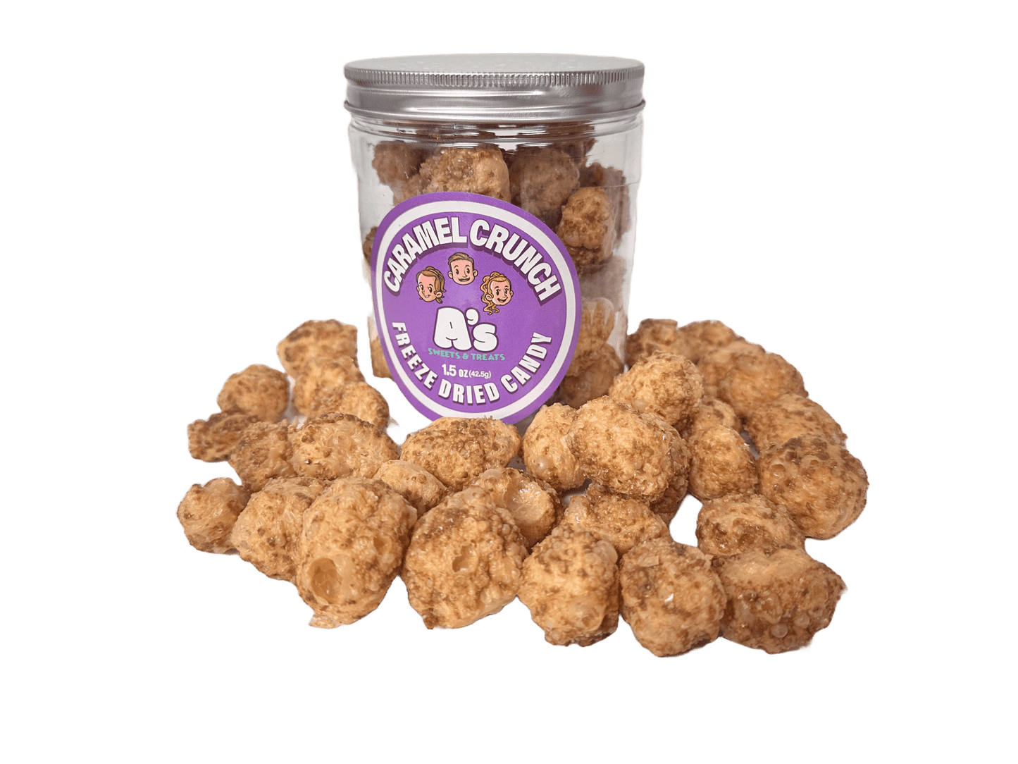 freeze dried candy Caramel Crunch