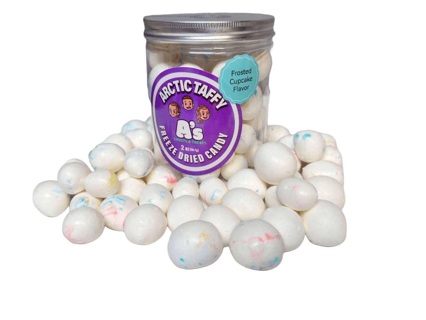 freeze dried candy Frosted Cupcake Taffy