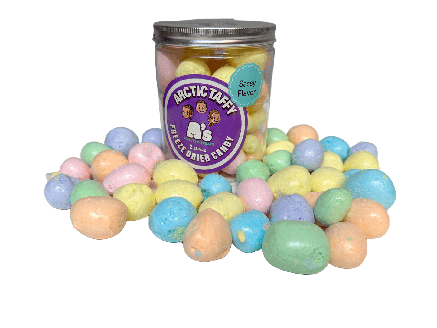 freeze dried candy Sassy Taffy