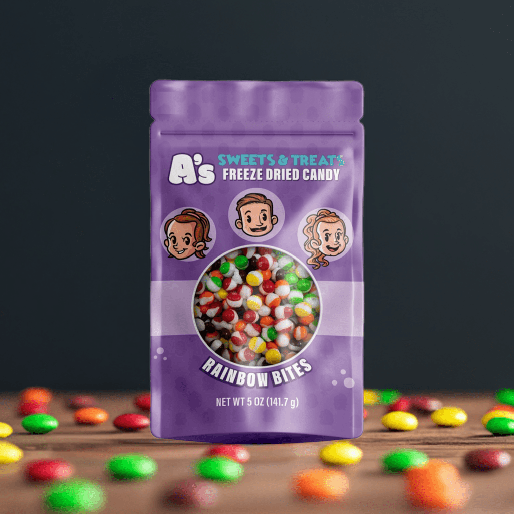 freeze dried candy Rainbow Bites