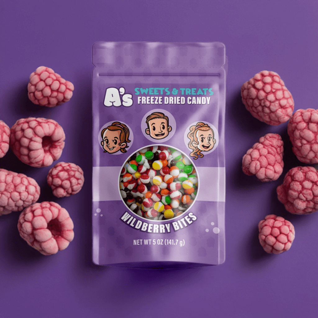 freeze dried candy Wildberry Bites