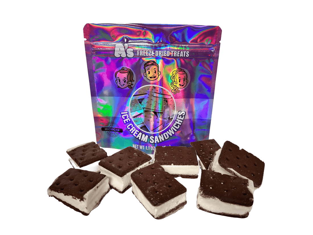 Freeze dried ice cream - A's Sweets & Treats Freeze Dried Candy