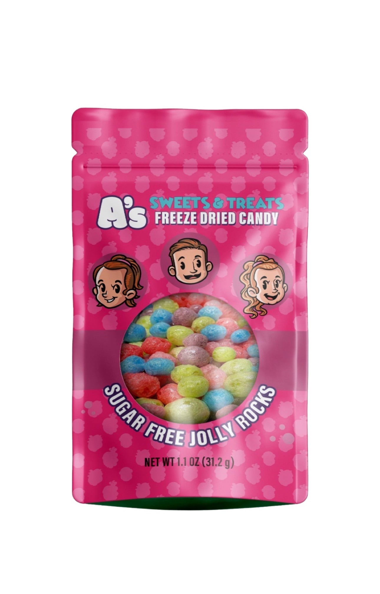 freeze dried candy Sugar free Jolly Rocks