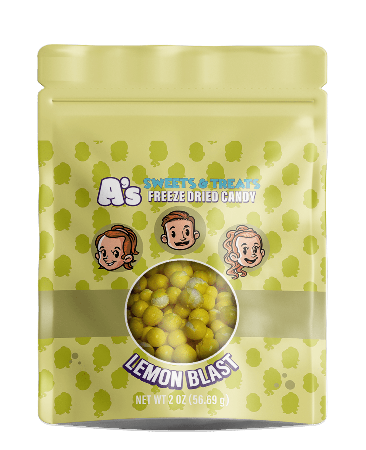 freeze dried candy Lemn Blasts 2oz